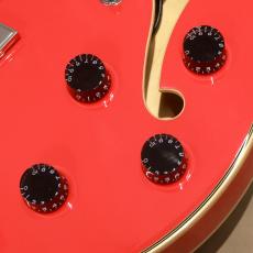 D'Angelico Premier Series SS Stairstep Fiesta Red_8