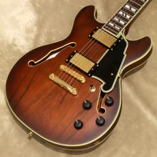 D'Angelico Deluxe Series Deluxe Mini DC , Satin Brown Burst