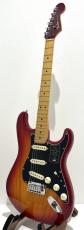 Fender American Ultra Luxe Stratocaster / Plasma Red Burst_2