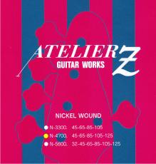 ATELIER Z N-4700 NICKEL WOUND STRINGS [ニッケル弦 5弦用]