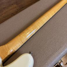 Fender Custom Shop MBS 1960 Jazz Bass Olympic White Built by Alan Hamel 1993_7