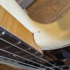 Fender Custom Shop MBS 1960 Jazz Bass Olympic White Built by Alan Hamel 1993_8