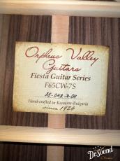 Orpheus Valley Guitars オルフェウス・バレー・ギターズ Model:F65CW-7S_9