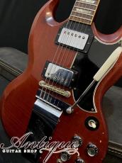 Gibson SG Standard 1965年製 Cherry w/ Maestro Vibrato & Jacaranda FB 3.18kg “Special Players Price”_6