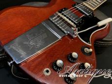 Gibson SG Standard 1965年製 Cherry w/ Maestro Vibrato & Jacaranda FB 3.18kg “Special Players Price”_7