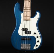 Sadowsky ML21 HP5 21-Fret Hybrid P/J Bass 5st Ash ~Blue Transparent Satin~