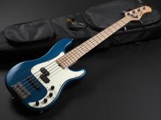 Sadowsky ML21 HP5 21-Fret Hybrid P/J Bass 5st Ash ~Blue Transparent Satin~_2