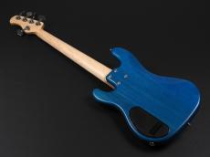 Sadowsky ML21 HP5 21-Fret Hybrid P/J Bass 5st Ash ~Blue Transparent Satin~_12