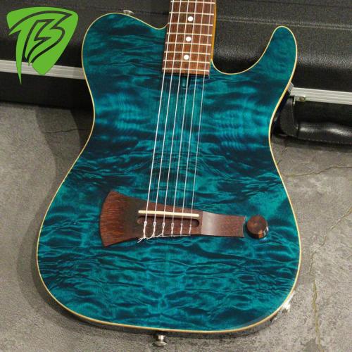 Crews Maniac Sound SM-Gut Quilt Maple Top See Through Blue