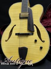 Sadowsky Archtop Series Jim Hall Model 2012 Vintage Amber w/Killer Figured Maple 2.72kg “Near-Mint Condition”_2