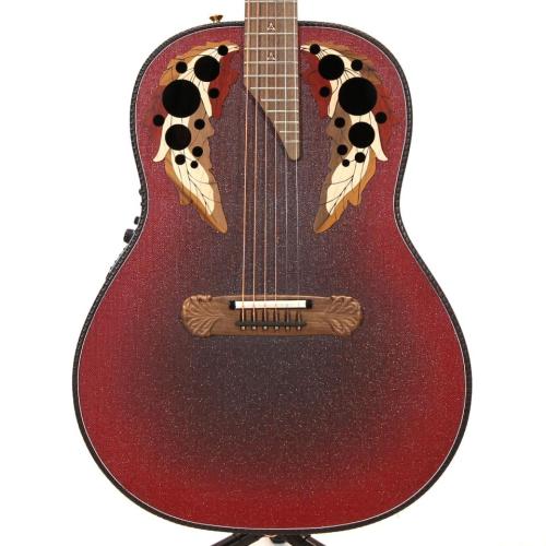 Ovation Adamas 1687GT-2 -Reverse Red Burst