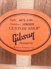Gibson 60'S J-45 Custom Shop_9