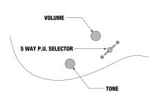 Ibanez AZ47P2K 「DEB (Dragon Eye Burst)」「現物写真」 SPOTモデル_10