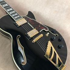 D'Angelico Excel Series Excel SS, Solid Black_6