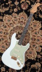 Fender Custom Shop MBS 1960 Stratocaster Journeyman Relic / Olympic White by Yuriy Shishkov 3.52Kg_2