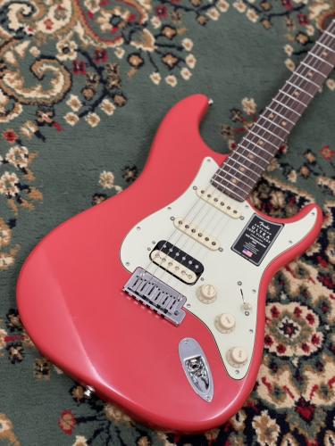 Fender American Ultra Luxe Vintage '60s Stratocaster HSS RW -Fiesta Red- #US25007371【3.46kg】