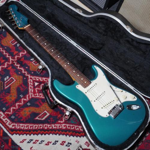 Fender 1995 American standard Stratocaster Limited Edition Matching Headstock Ocean Turquoise