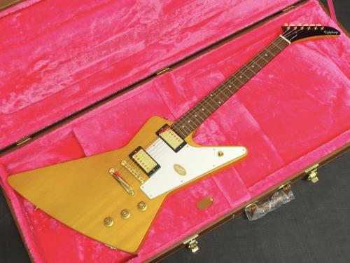 Epiphone 1958 Korina Explorer Aged Natural #23111525085 【一本限りの特別価格!】