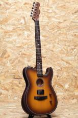 Fender Acoustasonic Standard Telecaster  Honey Burst_3