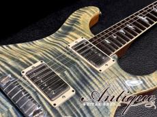 Paul Reed Smith [PRS] Wood Library Ted McCarty DC245 2014 Faded Blue w/Dark Rosewood FB 10Top Near-Mint 3.34kg "Willcut Guitars First Limited Run"_7