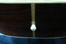 Santa Cruz  Tony Rice Anniversary Limited Model / 9 of 10・Solid 20+ year old German Spruce Top・Old growth Brazilian Rosewood Side and Back・Large Sound Hole・Tony Rice Inlay 【With Original Hard Case】  1991年製_12
