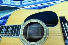 Martin D-45 / Vertical Logo・Original Grover Gold Peg・Solid Abalone Trim & Rosette・German Spruce Top・Rosewood Side and Back・Mahogany Neck・Square Rod・Non-Scalloped X Brace【With Original Blue Hard Case】   1974年_9