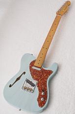 Fender FSR Limited American Professional II Telecaster Thinline Transparent Daphne Blue【Wケース】_2