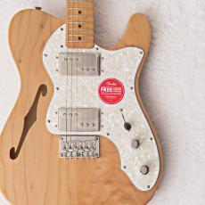 Squier by Fender Classic Vibe 70s Telecaster Thinline Natural 【3.41kg】【ICSG25033371】