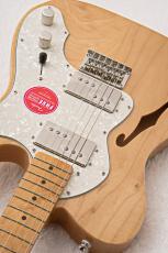 Squier by Fender Classic Vibe 70s Telecaster Thinline Natural 【3.41kg】【ICSG25033371】_6