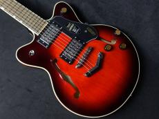 Gretsch G2655 Streamliner Center Block Jr. Double-Cut with V-Stoptail Claret Burst_3