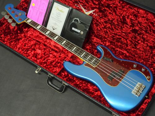 Fender Custom Shop Limited Precision Jazz Bass Journeyman Relic Aged Lake Placid Blue【2022年製】