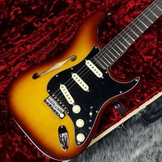 Fender Limited Edition Suona Stratocaster Thinline Violin Burst_3