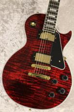 Gibson Les Paul Custom Les Paul Custom Ebony "Red Tiger" #CS 501706 【4.35kg】【現地選定材使用】