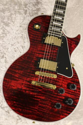 Gibson Les Paul Custom Les Paul Custom Ebony "Red Tiger" #CS 501706 【4.35kg】【現地選定材使用】