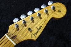 Fender Custom Shop 【USED/1997年製】Master Grade 1957 Stratocaster Sonic Blue【3.81kg】【虎杢ネック】_4