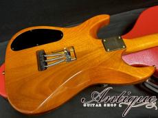 Marchione Guitars Custom Order Carve Top Amber /Selected Hi-End Grade Quilted Maple Top & Honduras Mahogany /Brazilian Rosewood FB w/Special Wound PU 3.19kg Near-Mint "One-Off Special Spec"_5