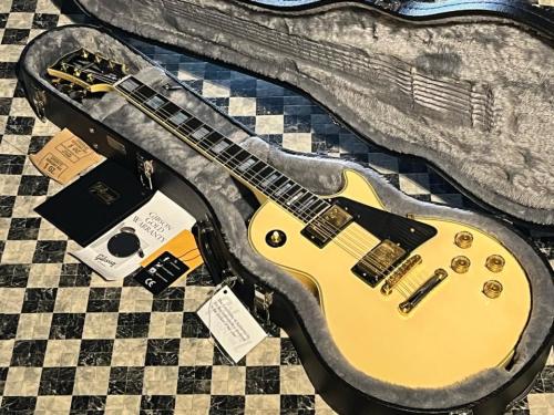 Gibson Custom Shop Japan Limited Run 1974 Les Paul Custom VOS Aged Classic White