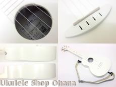 aNueNue [Lyra LFG-NW]コンサート カッタウェイ グラスファイバー ニューホワイト_4