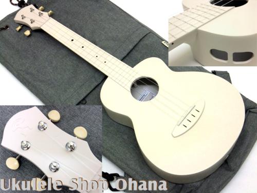 aNueNue [Lyra LFG-WG]コンサート カッタウェイ グラスファイバー ウォームグレイ