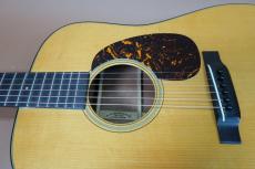 Martin D-18 Authentic 1937 / Solid Adirondack Spruce Top ・Solid Mahogany Side and Back・Original Waverly Peg・T-bar rod Dovetail Neck Joint・Ebony Fingerboard and Bridge Long Saddle・Under Finish Pick Guard 【Wit_12