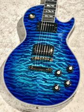 Gibson Custom Shop 1968 Les Paul Custom 7A Quilt Top 5PC Neck Trans Blue Burst Gloss s/n 506038【4.25kg】