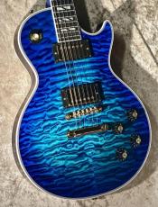 Gibson Custom Shop 1968 Les Paul Custom 7A Quilt Top 5PC Neck Trans Blue Burst Gloss s/n 506038【4.25kg】_2