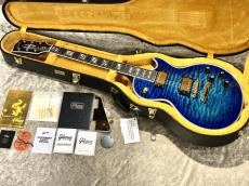 Gibson Custom Shop 1968 Les Paul Custom 7A Quilt Top 5PC Neck Trans Blue Burst Gloss s/n 506038【4.25kg】_3