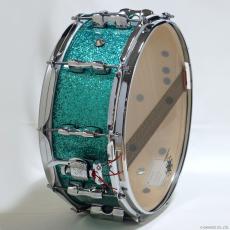 SAKAE OSAKA HERITAGE SD1455MA/M-TC 14x5.5 Maple Snare [Turquoise Champagne] [特価品]_4