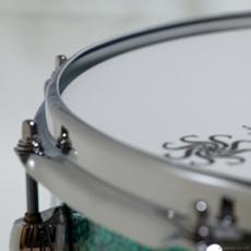 SAKAE OSAKA HERITAGE SD1455MA/M-TC 14x5.5 Maple Snare [Turquoise Champagne] [特価品]_7