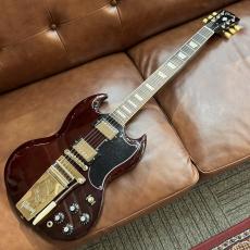 Gibson USA Exclusive SG Standard'61 Maestro Vibrola w/T-TOP Pickup ～Aged Cherry～ #204250127【3.36㎏】3F_8