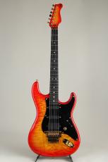 Valley Arts M Series Cusrom Pro 1pc Quilted Maple Body Fireburst_2