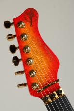 Valley Arts M Series Cusrom Pro 1pc Quilted Maple Body Fireburst_8