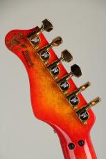 Valley Arts M Series Cusrom Pro 1pc Quilted Maple Body Fireburst_9