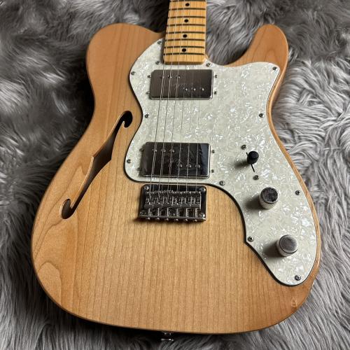 Squier Classic Vibe '70s Telecaster Thinline - Natural (modify)【現物画像】